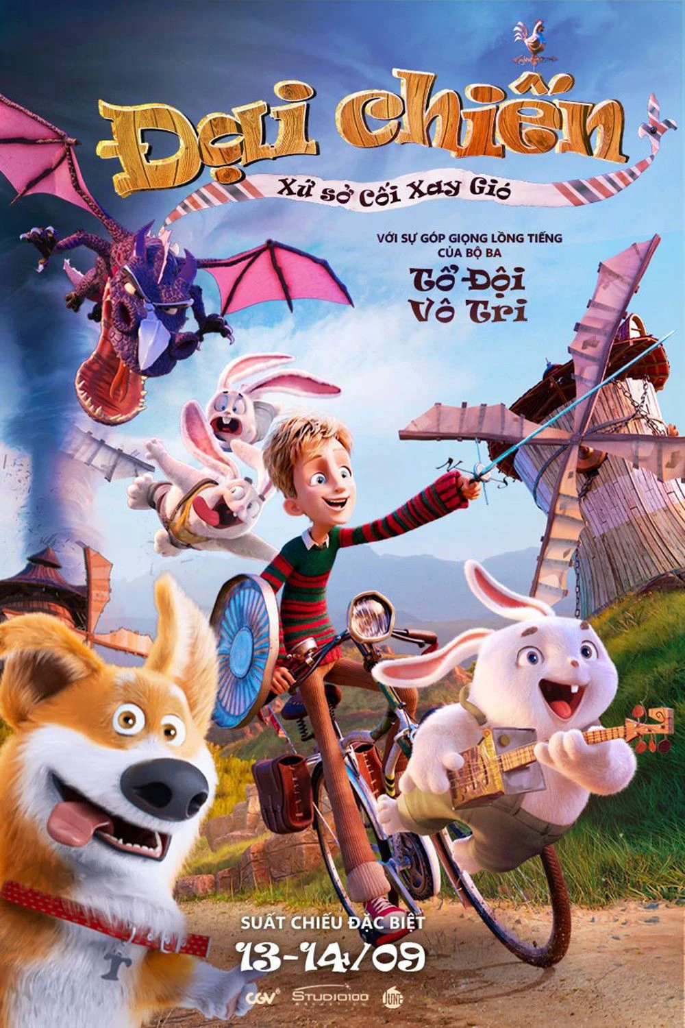 Phim Đại Chiến Xứ Sở Cối Xay Gió - Storm Crashers (2024)