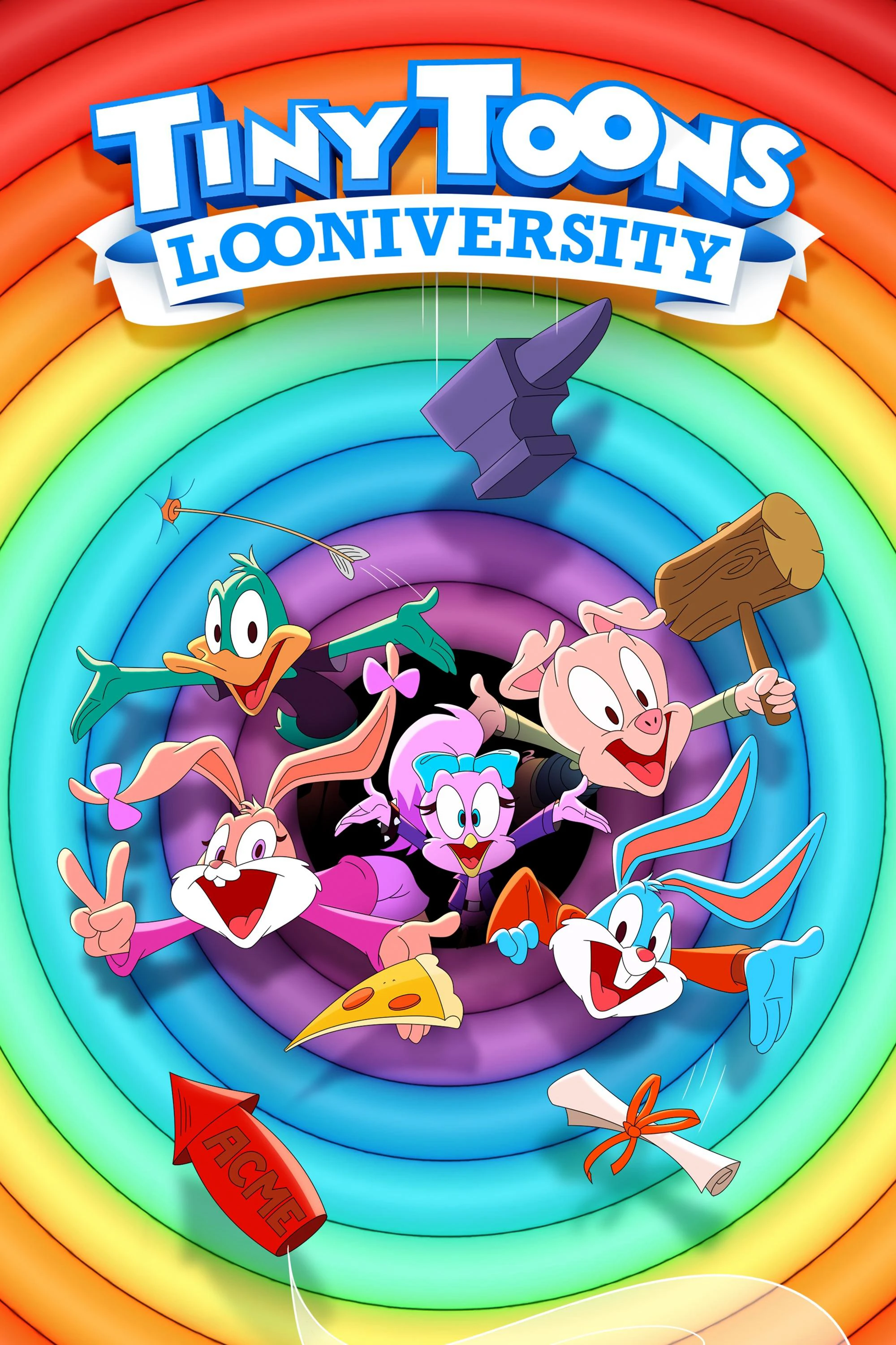 Phim Ngôi Trường Nhí Nhố (Phần 1) - Tiny Toons Looniversity (Season 1) (2023)