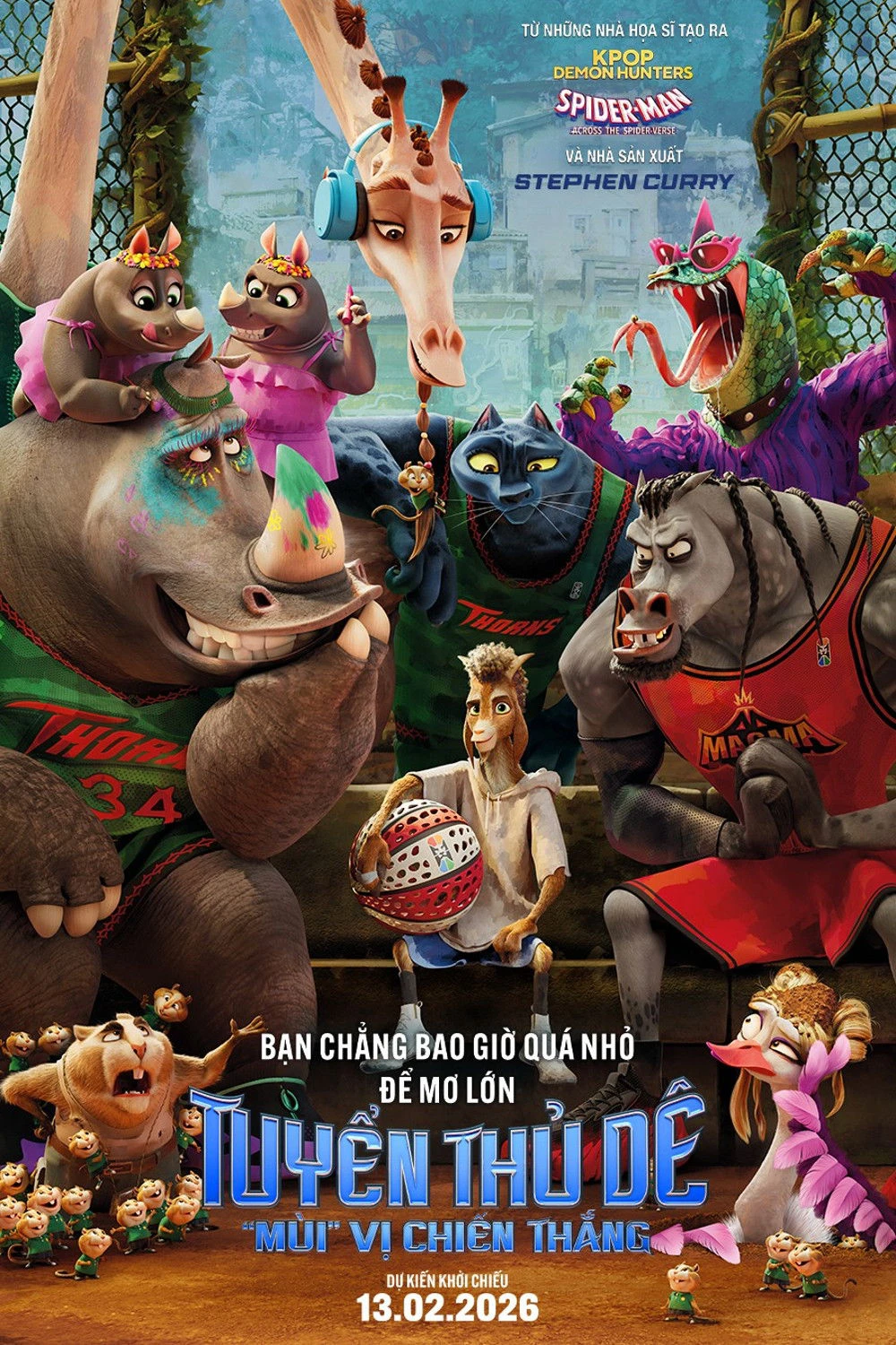 Phim Tuyển Thủ Dê: "Mùi" Vị Chiến Thắng - GOAT (2026)